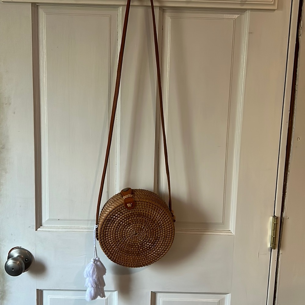 NWOT Wicker Purse